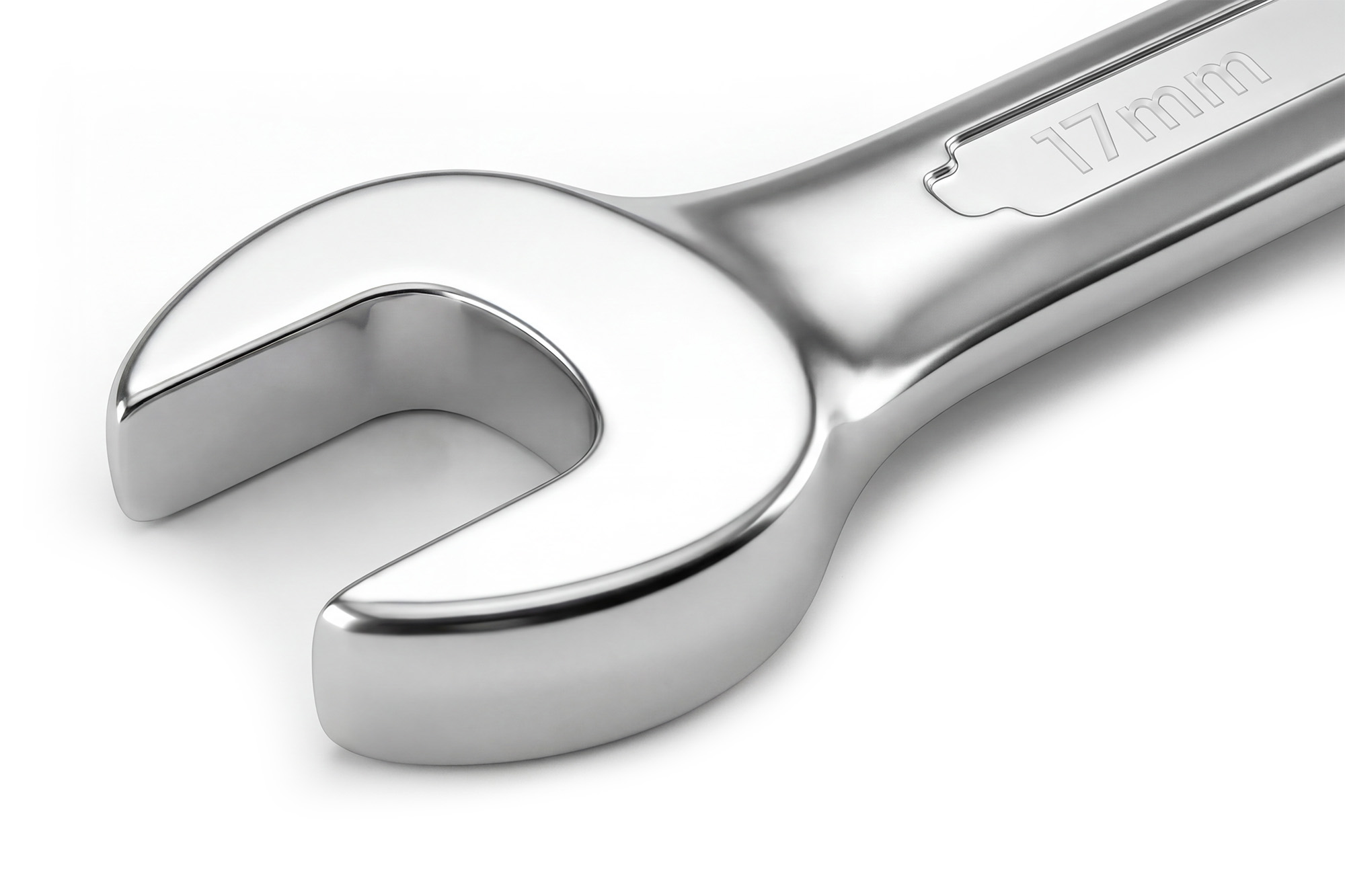 Рожковый ключ FORZ 16х17 мм, CrV