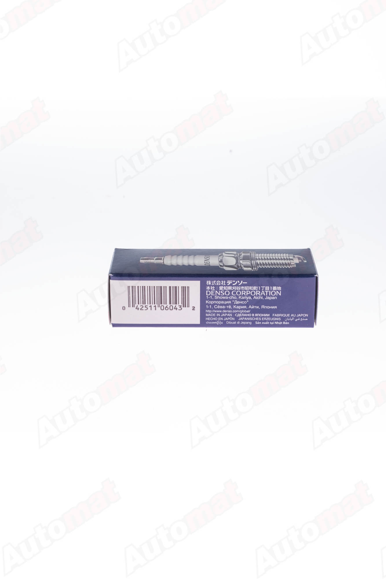 Свеча зажигания DENSO 6043 W22MPR-U с никелевым электродом