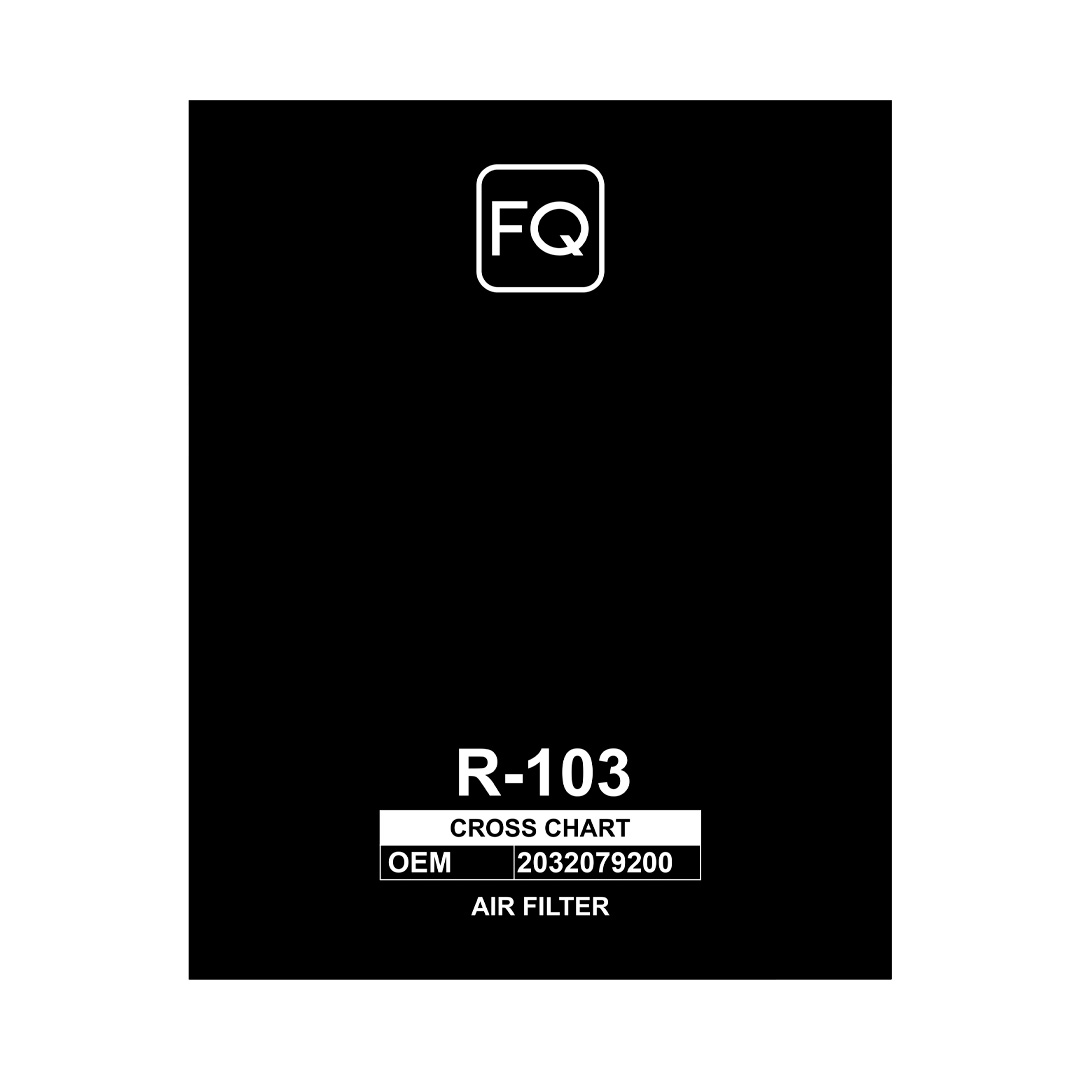 Фильтр воздушный FQ R-103