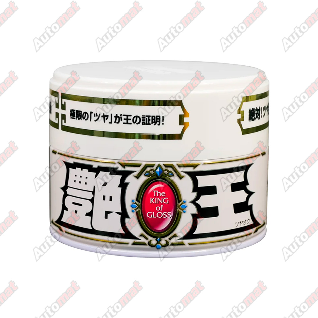 Полироль для кузова усиление блеска Soft99 The King of Gloss для светлых, 300гр