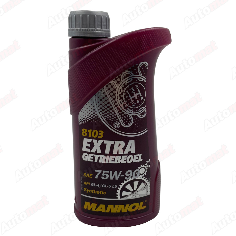 Масло трансмиссионное синтетическое MANNOL EXTRA 75W-90 GL-4/GL-5, 1л