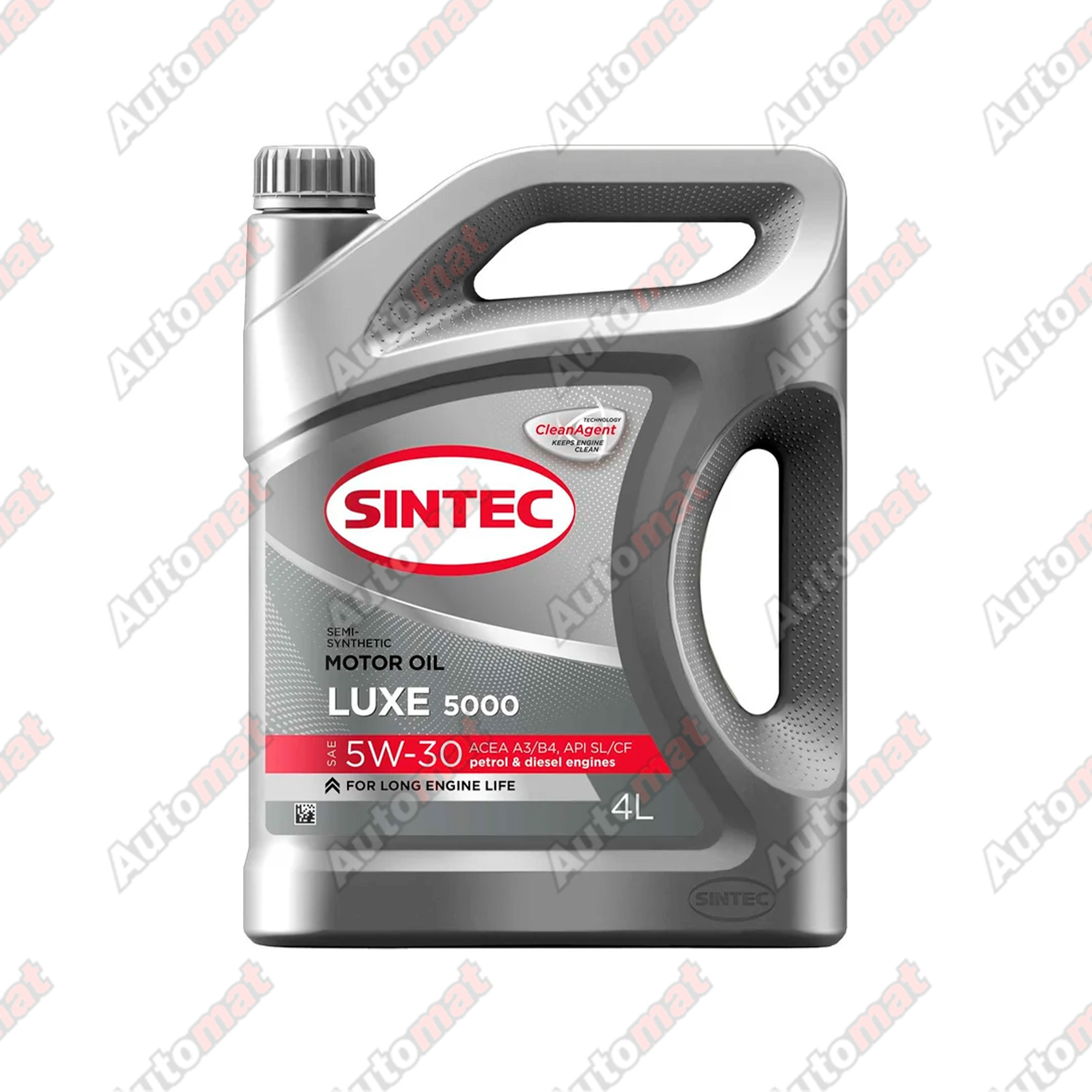 Масло моторное Sintec LUXE 5000 5W-30 SL/CF A3/B4, 4л