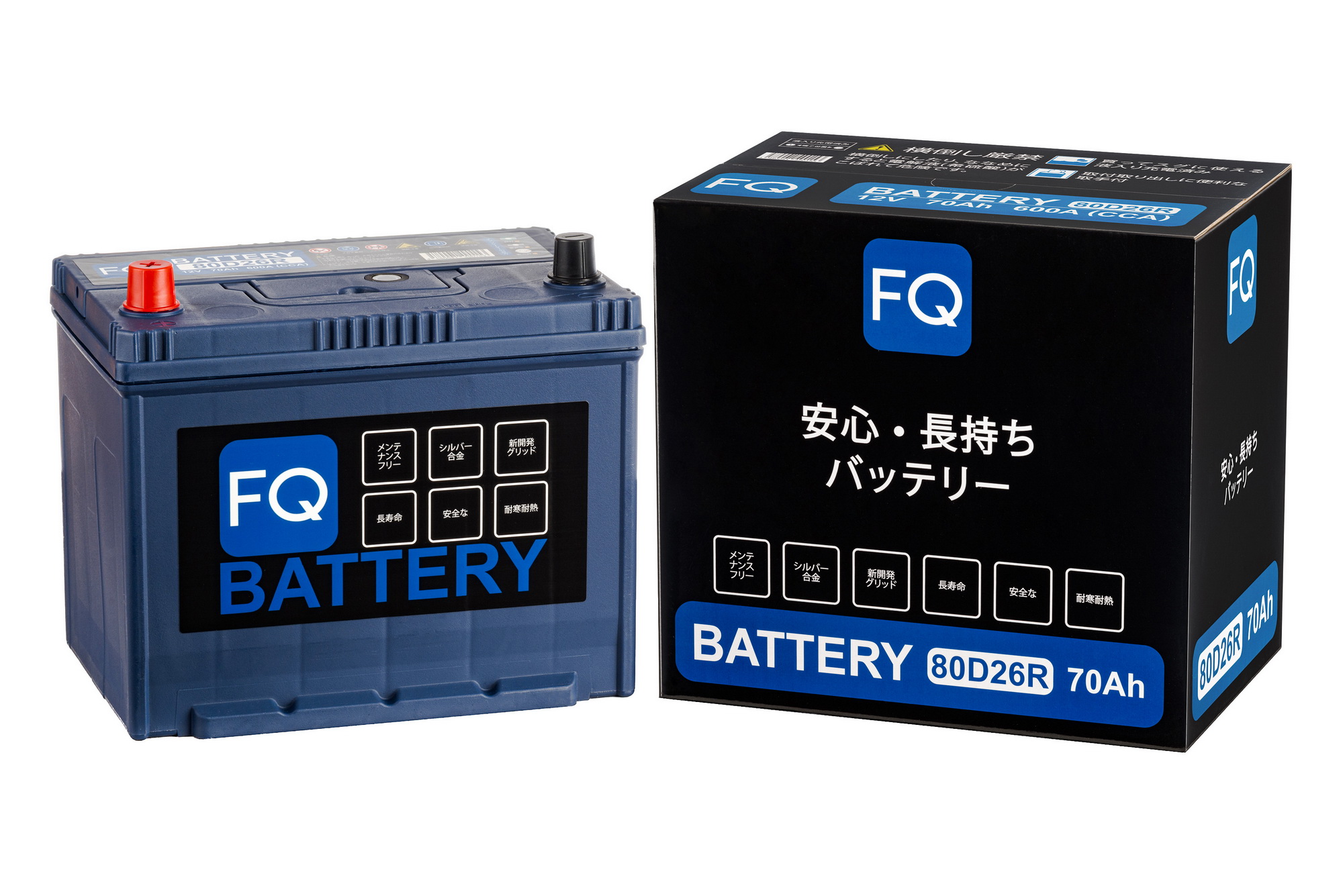 Аккумулятор FQ BLUE ENERGY SERIES 70 А/ч 80D26R