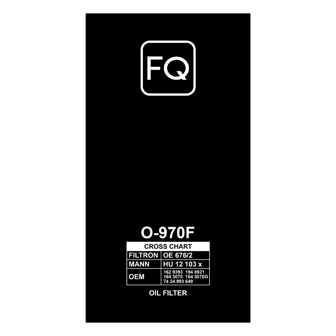 Фильтр масляный FQ O-970