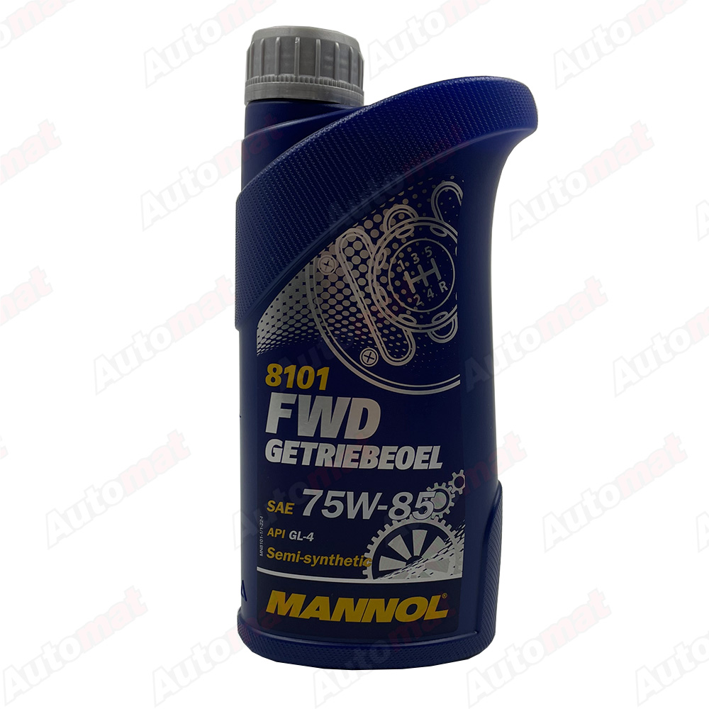 Масло трансмиссионное полусинтетическое MANNOL 75W-85 GL-4, 1л