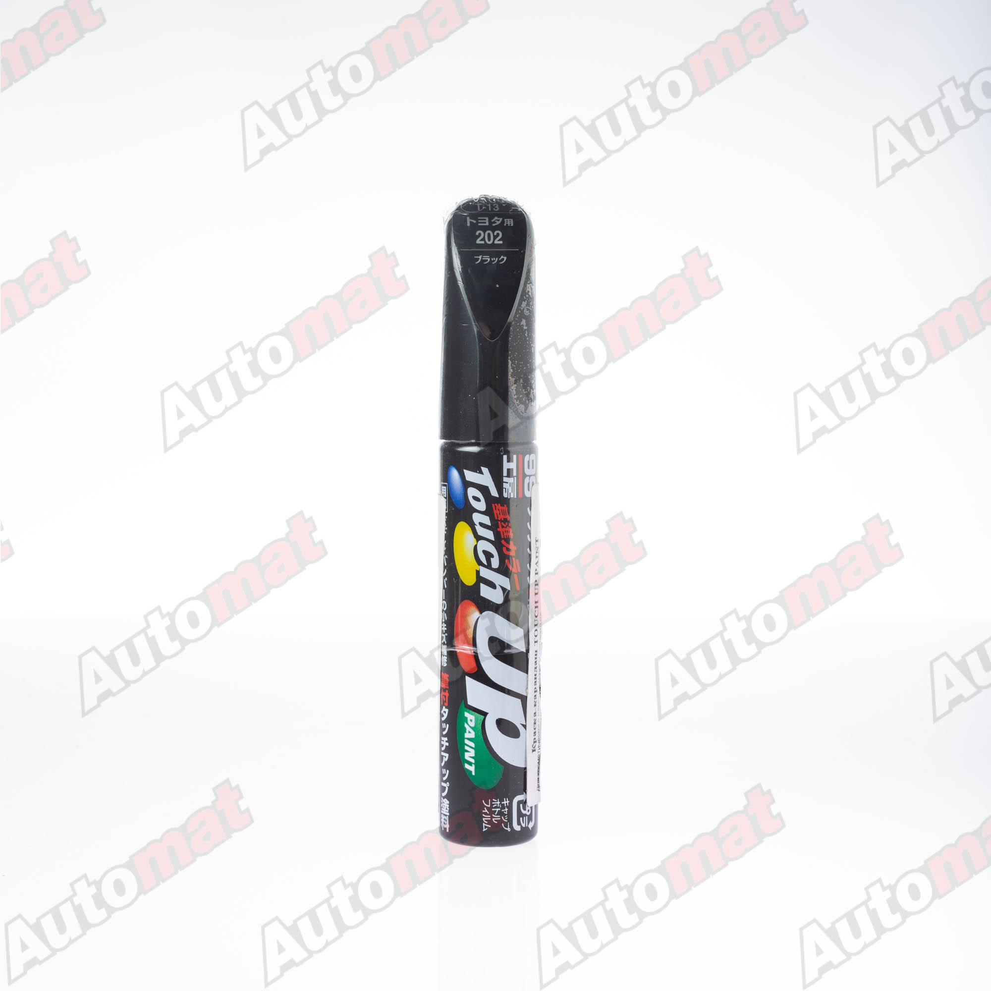Краска для ремонта сколов и царапин Soft99 TOUCH UP PAINT 202, флакон с кисточкой, 12 мл (для Toyota)