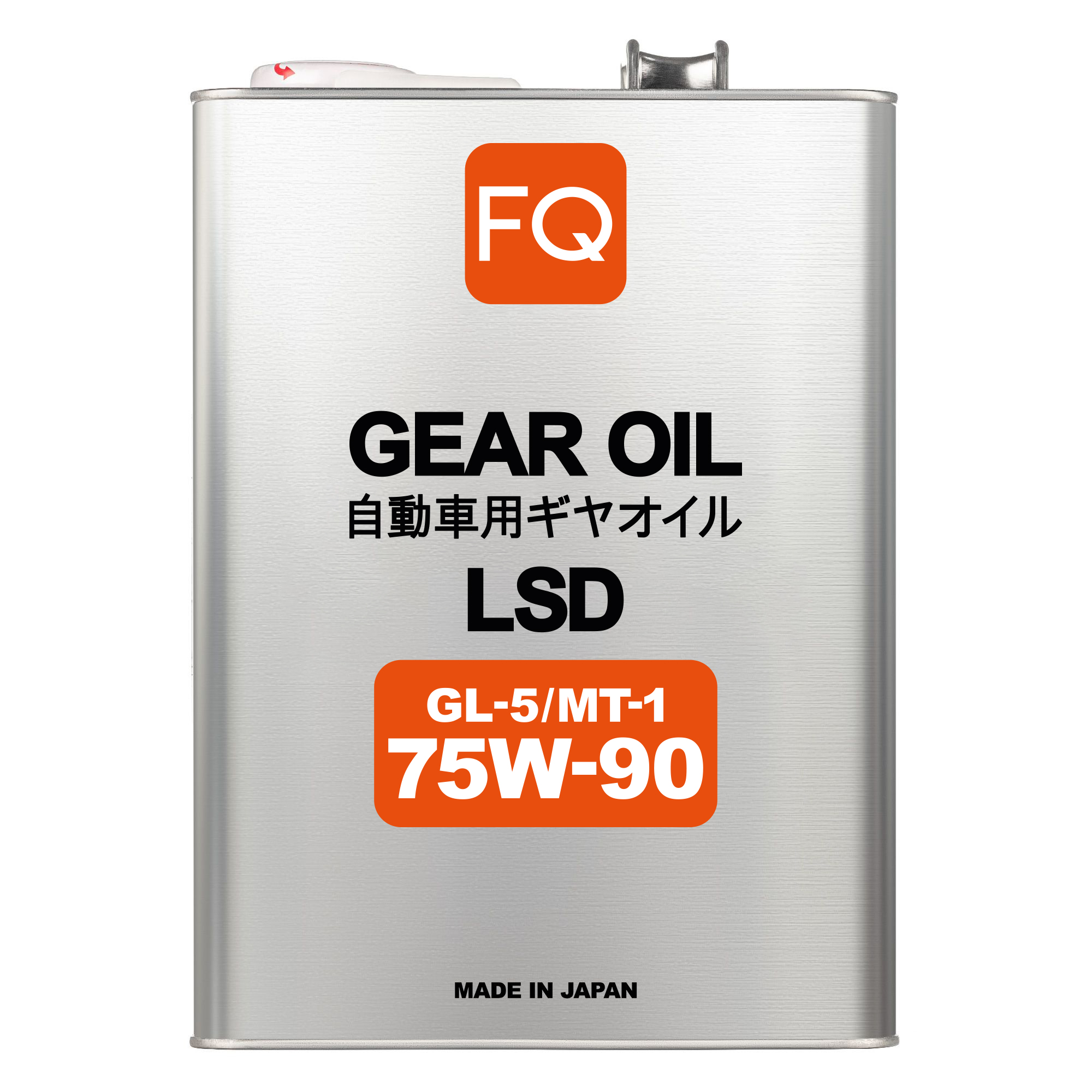 Трансмиссионное масло FQ GEAR OIL 75W-90 GL-5/MT-1 LSD FULLY SYNTHETIC, 4л