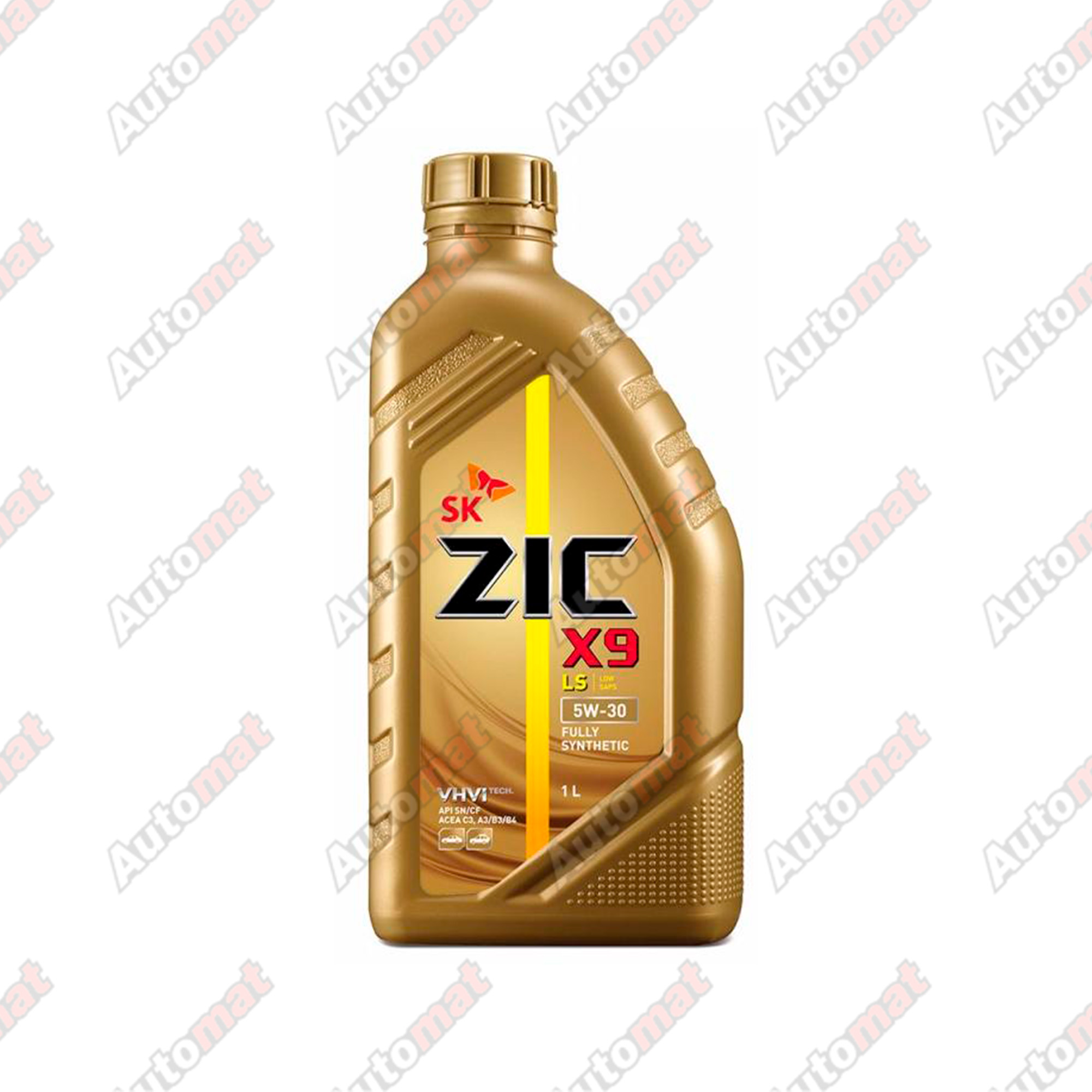 Моторное масло ZIC X9 LS 5W-30 SN/CF С3, 1л