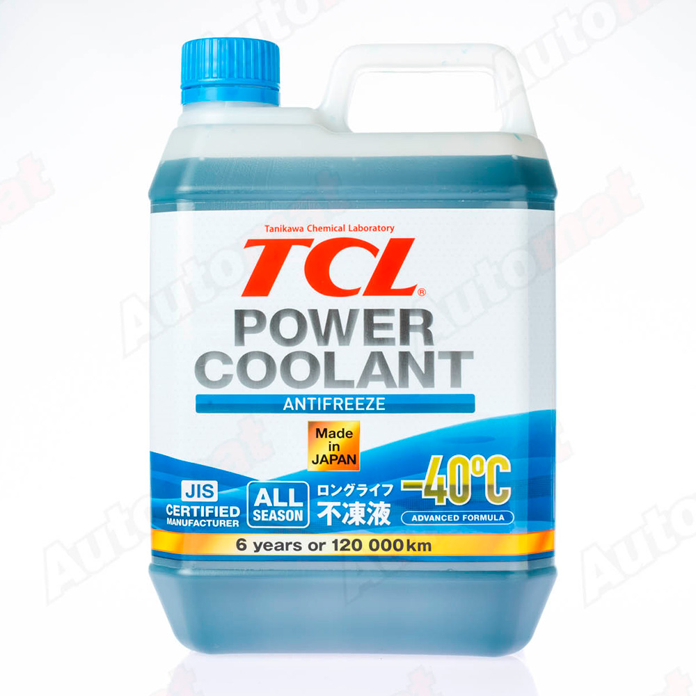 Антифриз TCL POWER COOLANT -40C Синий, 2л