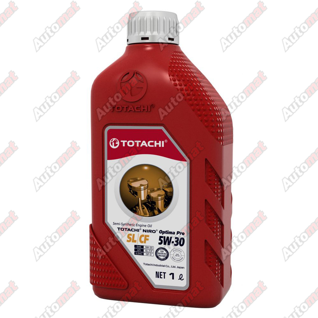 Масло моторное полусинтетическое TOTACHI NIRO OPTIMA PRO SEMI-SYNTHETIC SL/CF 5W-30 1л