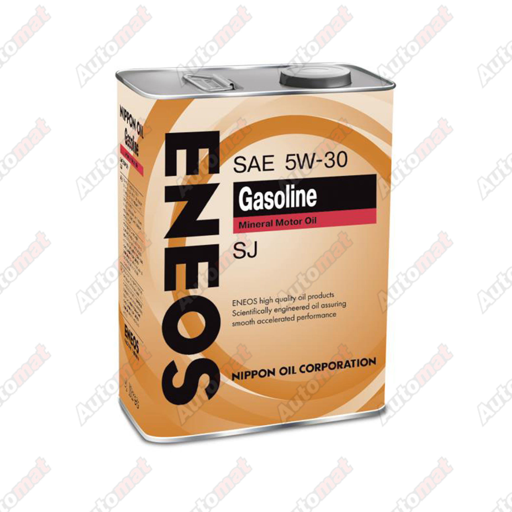 Масло моторное ENEOS GASOLINE 5W-30 SJ MINERAL, 4л