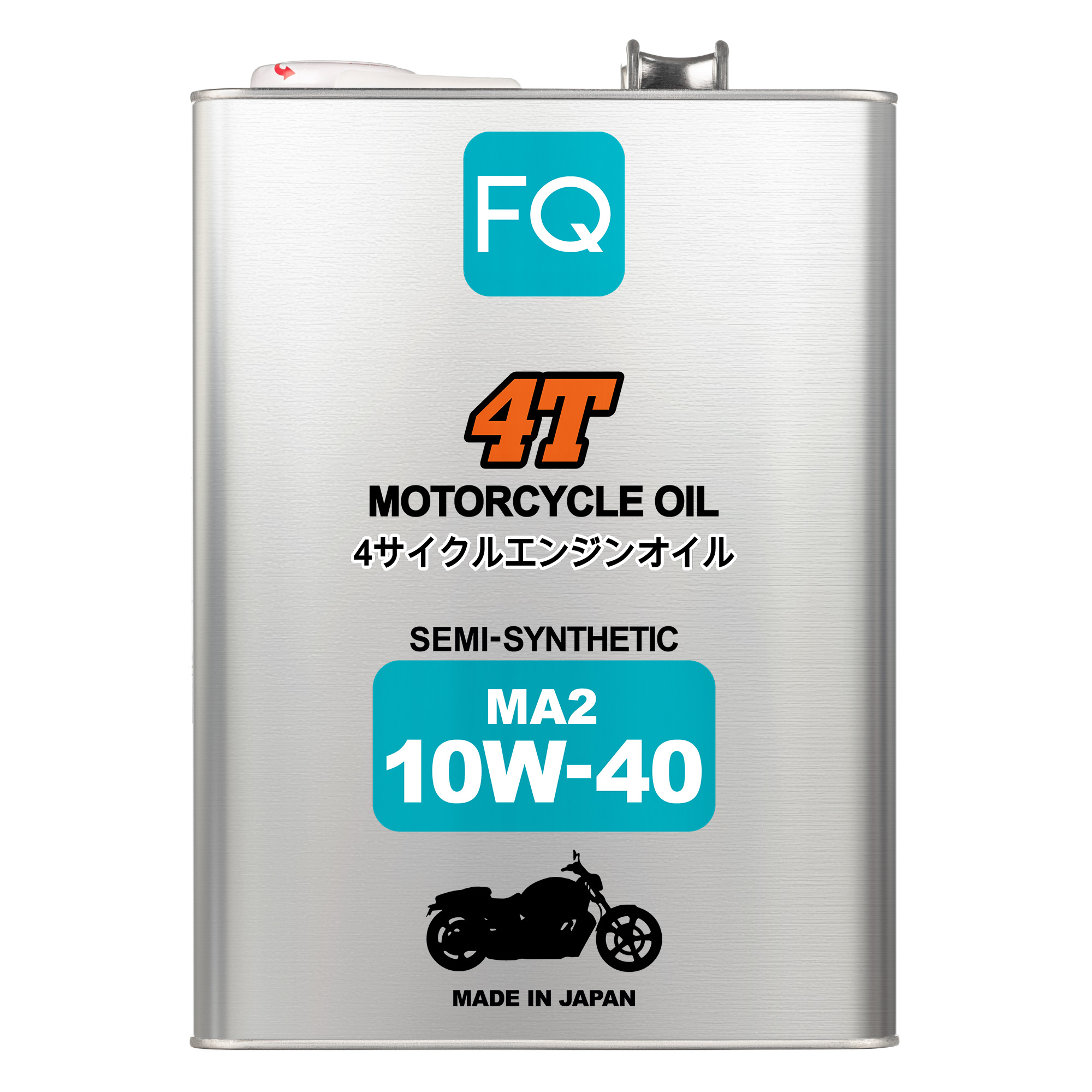 Масло моторное FQ 10W-40 4T MA2/SP SEMI-SYNTHETIC, 4л