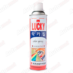 Краска-аэрозоль LUCKY зеленая светлая, 0,53л УТ-00001185
