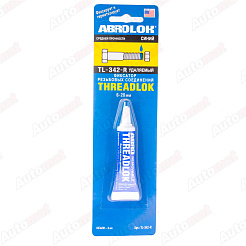 Фиксатор резьбы ABRO удаляемый, синий, 6 мл