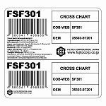 Трансмиссионный фильтр FQ FSF301