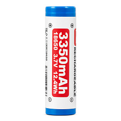 Аккумулятор литий-ионный FQ 18650 (3350mAh), 3,7В, 1шт