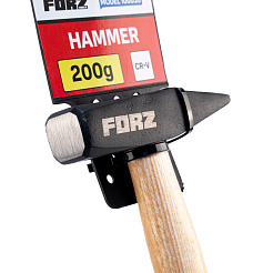 Молоток с деревянной ручкой FORZ 200 гр