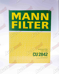 Фильтр салонный MANN-FILTER CU 2842