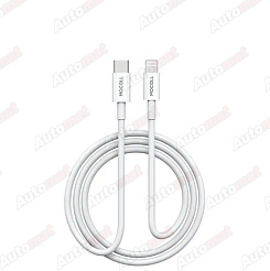 Кабель Mocoll MFI Type-C to Lighting Alfa Series White