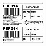 Трансмиссионный фильтр FQ FSF314