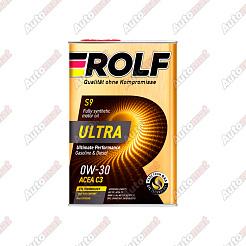 Масло моторное ROLF Ultra 0W-30 SP C3, 4л