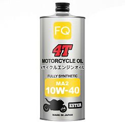 Масло моторное FQ 10W-40 4T MA2/SP FULLY SYNTHETIC (ESTER), 1л
