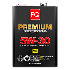 Масло моторное FQ 5W-30 SP/GF-6A/C3 FULLY SYNTHETIC (PAO), 4л