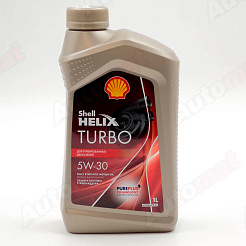 Масло моторное Shell Helix Turbo C3 5W-30 синтетическое, 1л