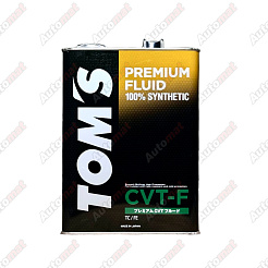 Масло трансмиссионное TOM`S Premium CVT-F, 4л