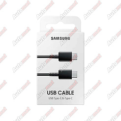 Кабель Samsung USB Type-C to USB Type-C, Black 1m