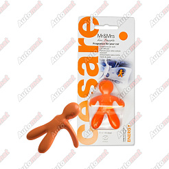 Ароматизатор для автомобиля CESARE / Оранжевый / Energy